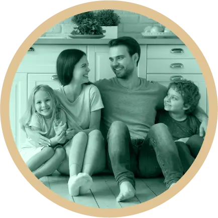 משפחה שכירות עיגול